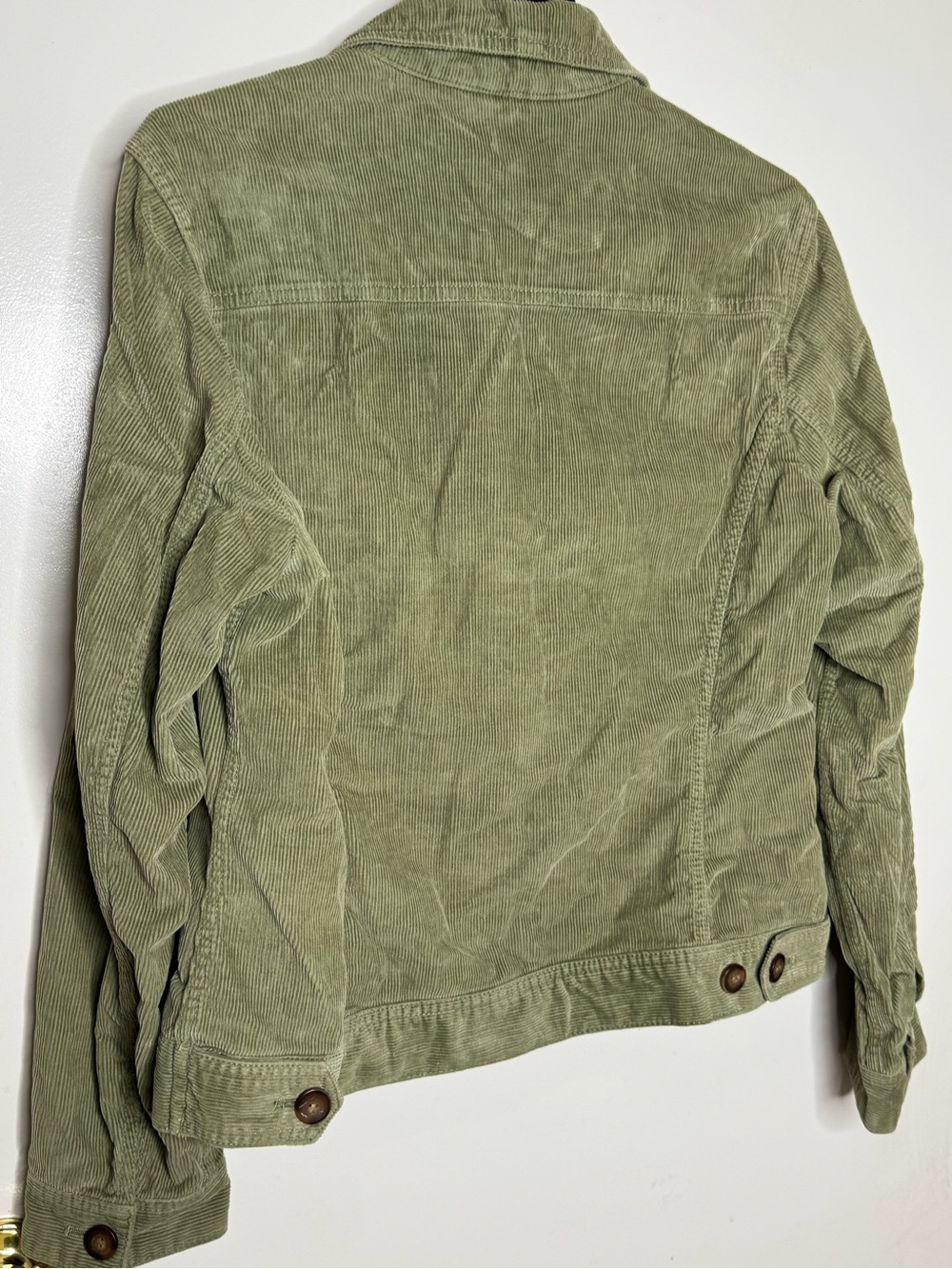 Eddie Bauer Olive Corduroy Jacket - Women’s - Picture 5 of 6